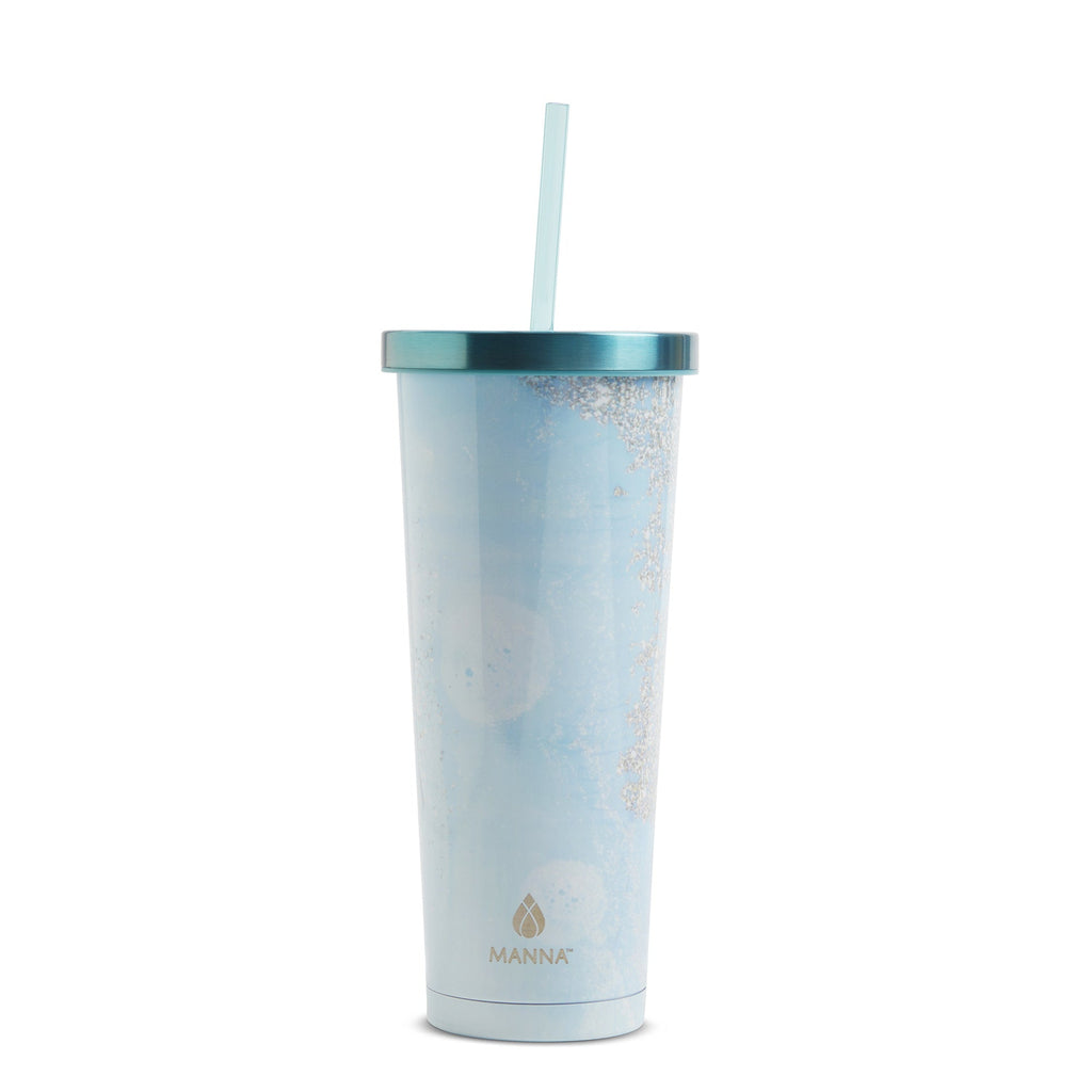 24 oz Marble Chilly Tumbler