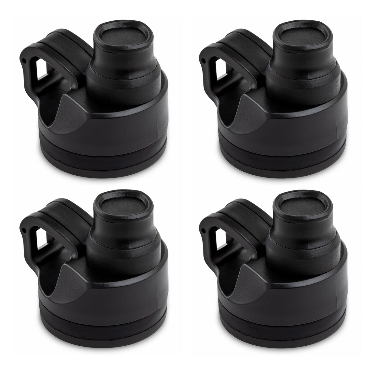 4-Piece Replacement Lid Set for Jumbo Outdoor Bottle Collection
