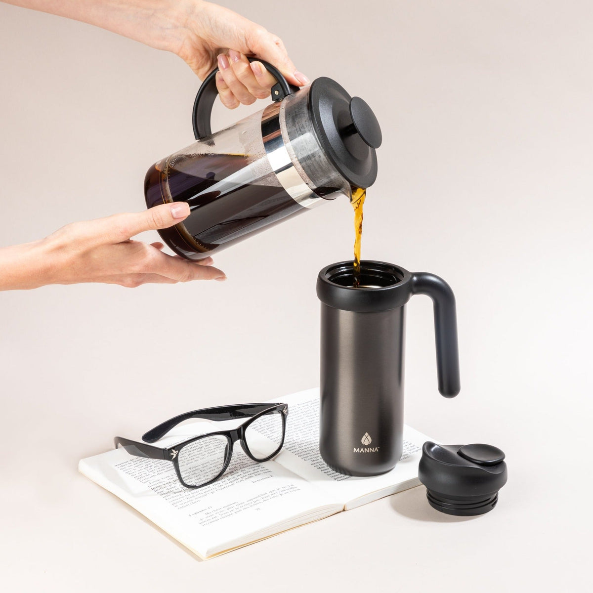 16 oz Mocha Travel Mug